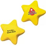 TH4097 Star Stress Relievers With Custom Imprint